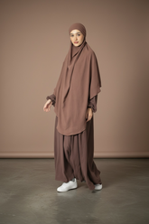 Brown Khimar