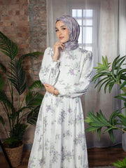 Wisteria maxi dress