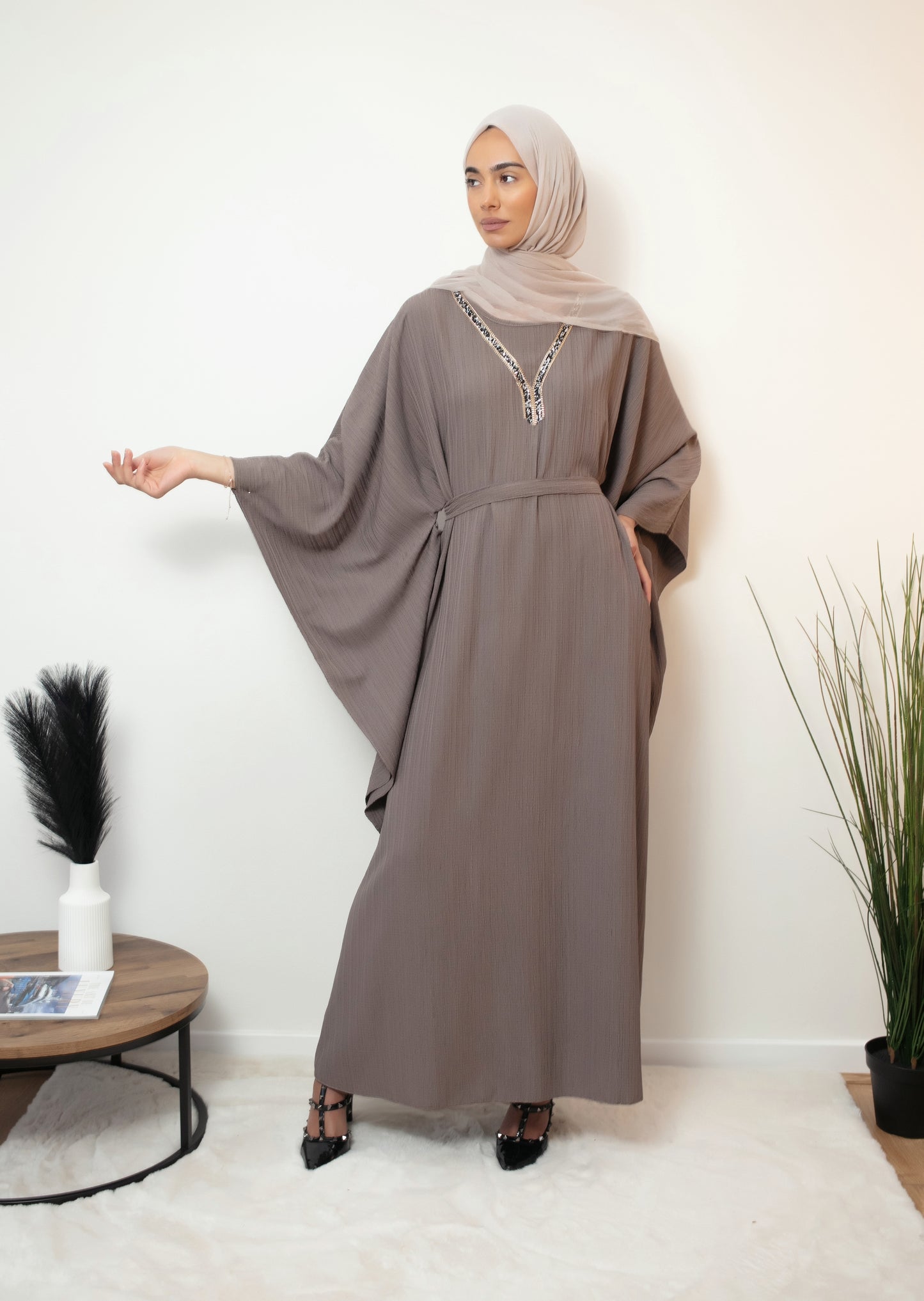 Velour kaftan
