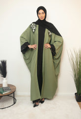 Billi butterfly abaya