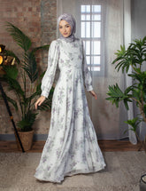Wisteria maxi dress