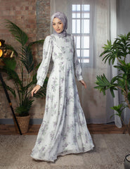 Wisteria maxi dress