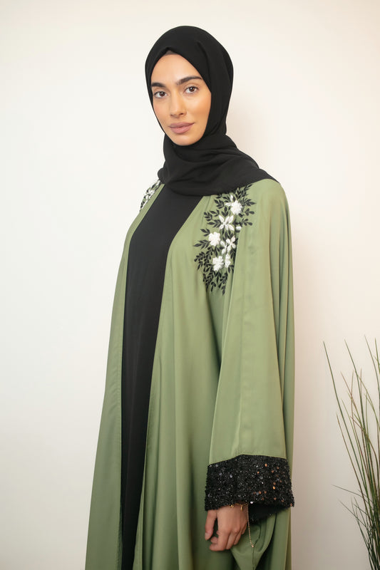 Billi butterfly abaya