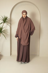 Mocha Everyday Complete Khimar Set