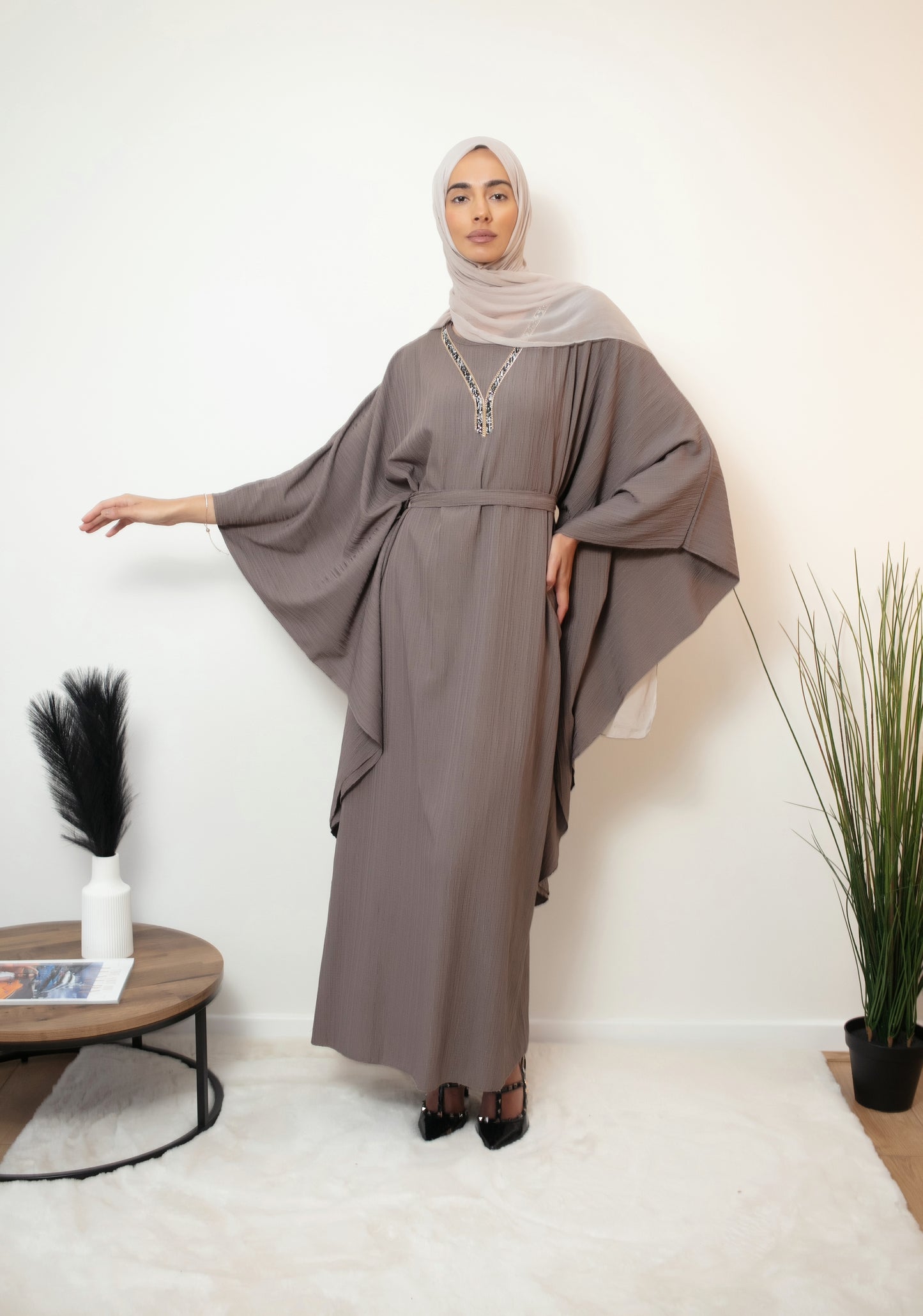 Velour kaftan