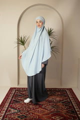 Powder blue Khimar