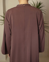 Mauve Nusrat Women's 3-Piece Modest Co-ord Set