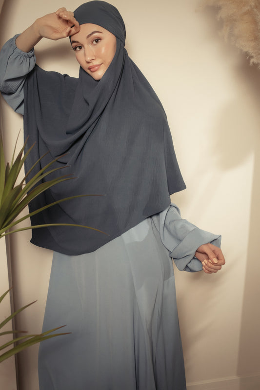 Blue Khimar set