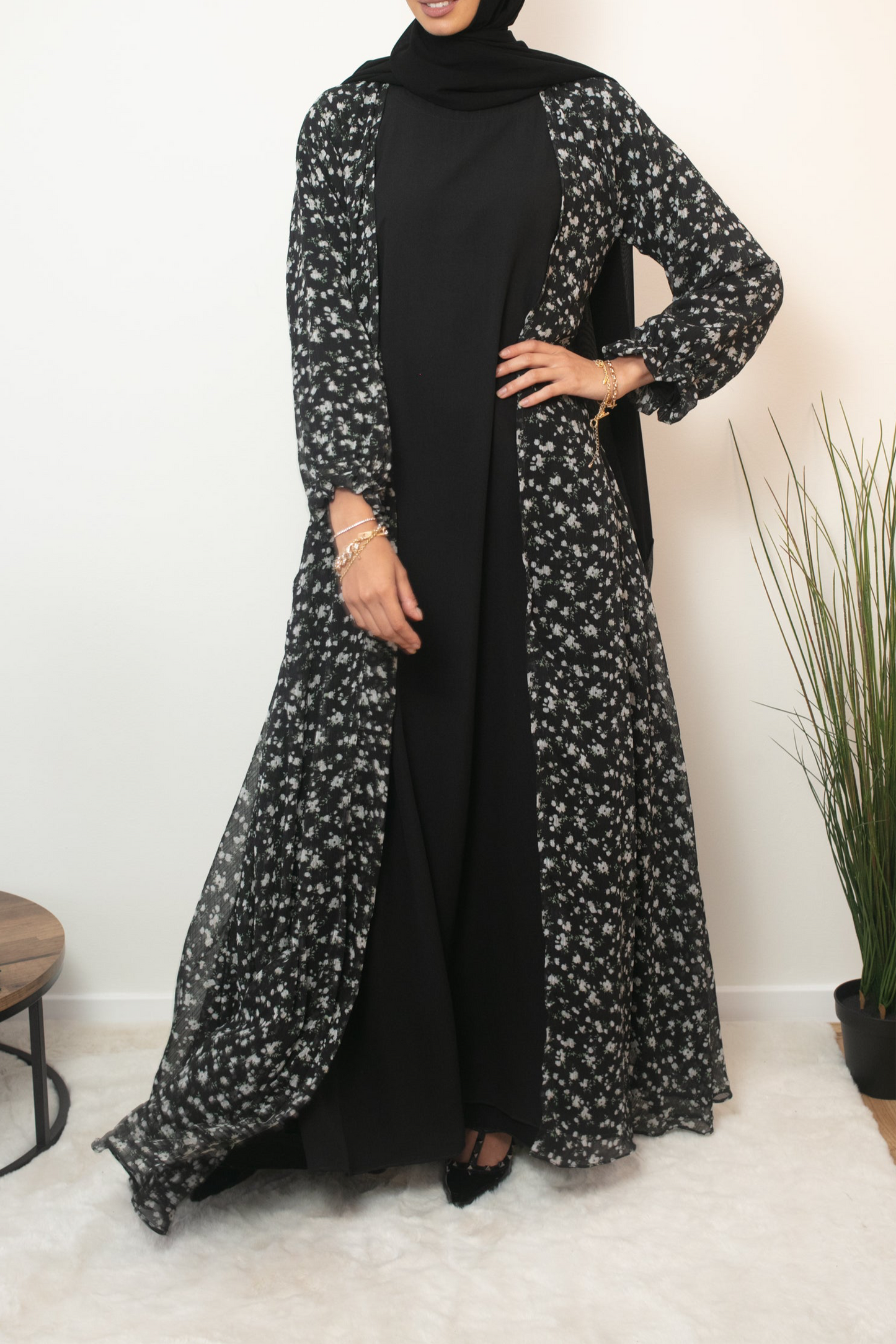 Noor floral kimono