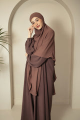 Mocha Everyday Complete Khimar Set