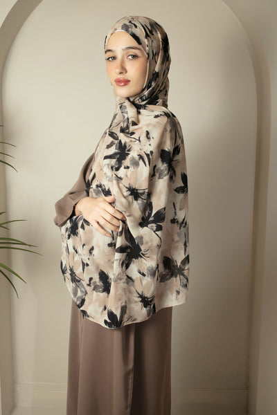 Soft mocha hijab