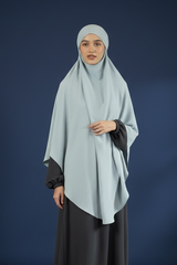Midnight Blue Oversized Umbrella Cut Abaya | Modest Women's Dress