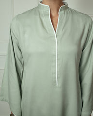 Mint Kurta Set | Premium Marina Fabric